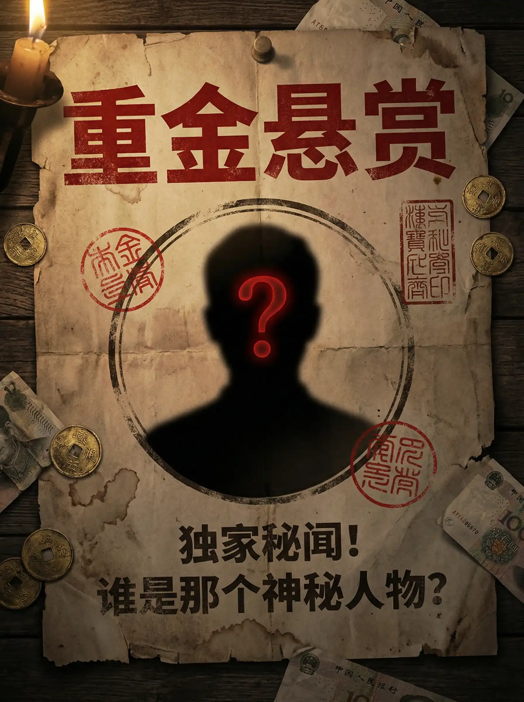 趣岛 - 重金悬赏线索征集令